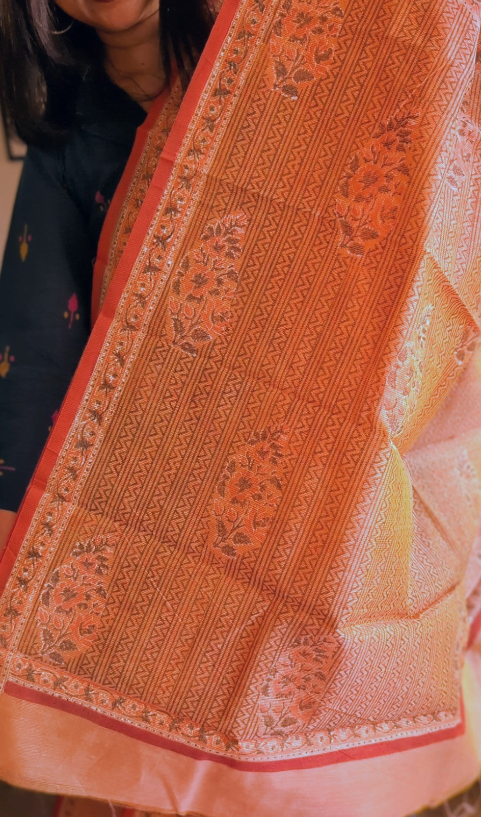 Net kota printed saree