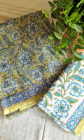 Printed Kota Doria saree