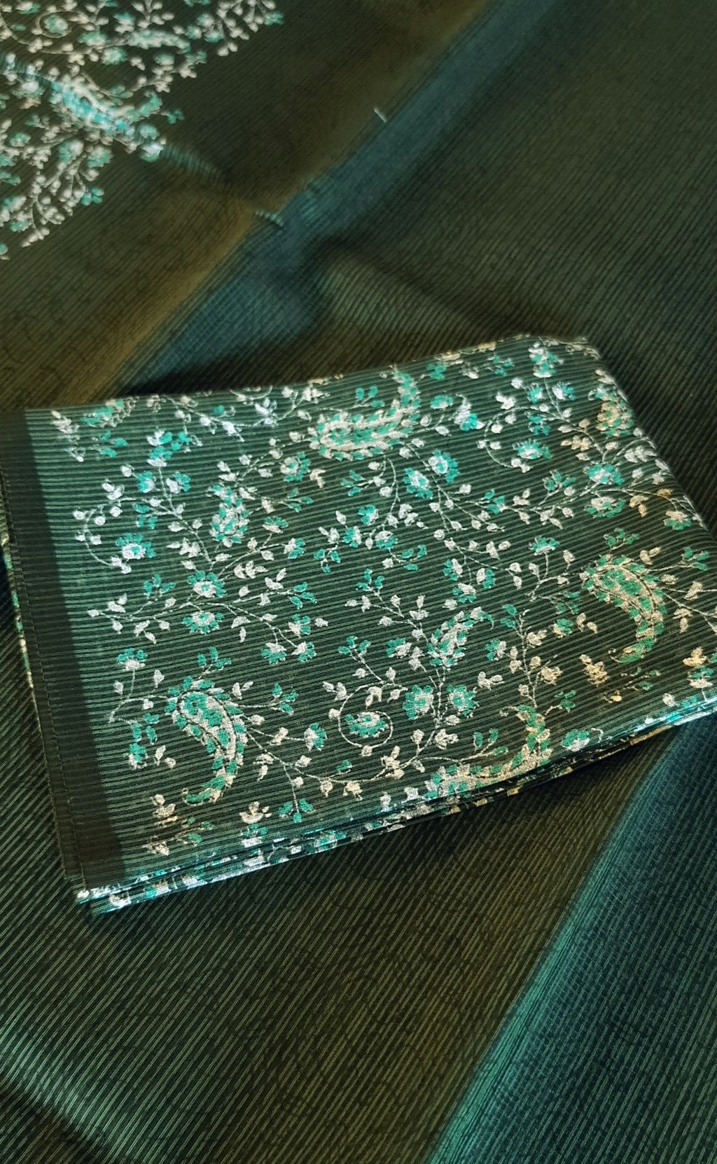 Munga kota printed saree