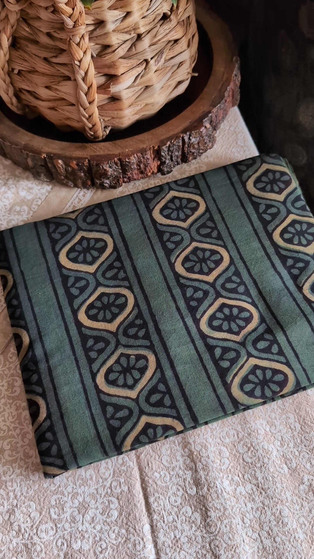 Maheshwari Ajrakh printed sets