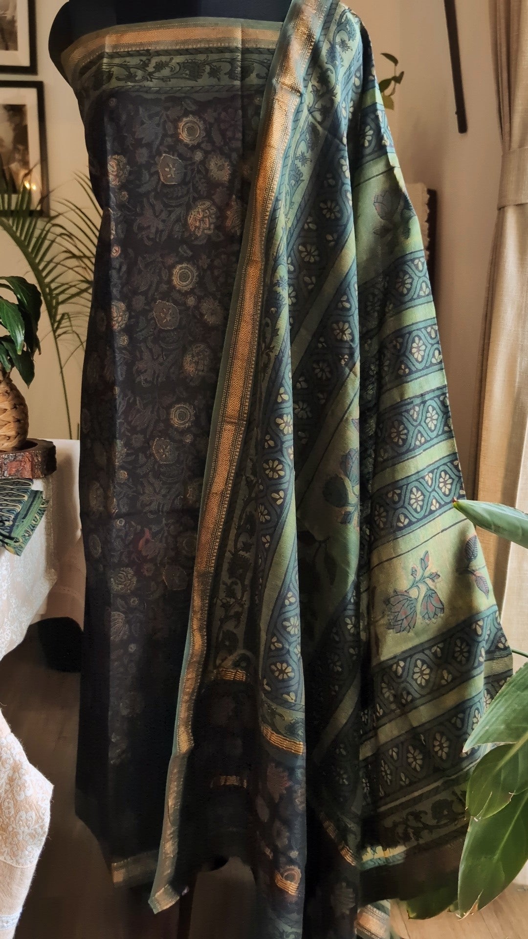 Maheshwari Ajrakh printed sets