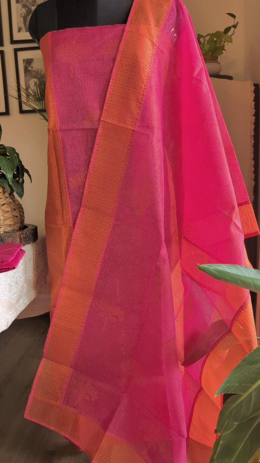 Munga kota Panel style printed set