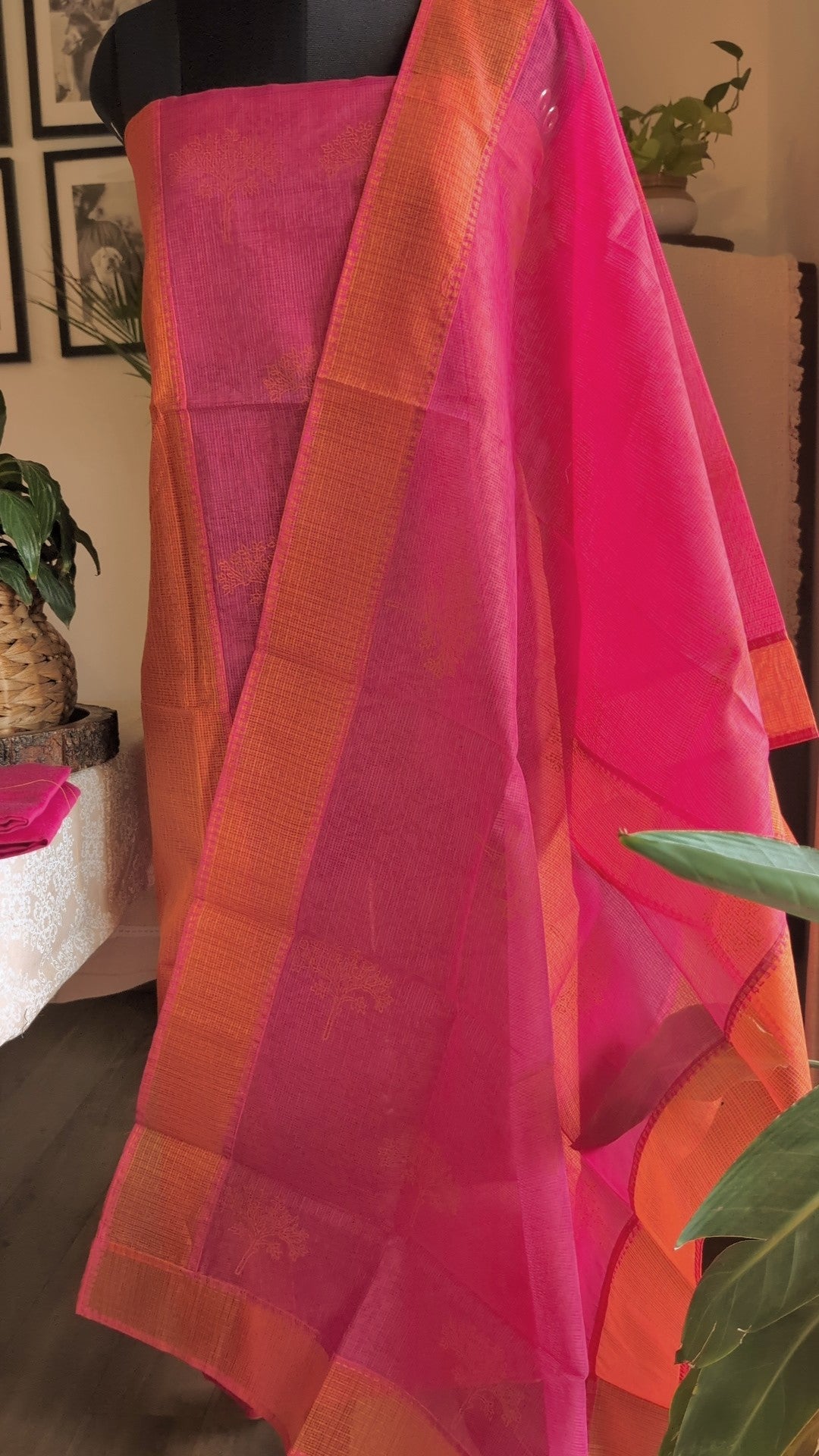 Munga kota Panel style printed set