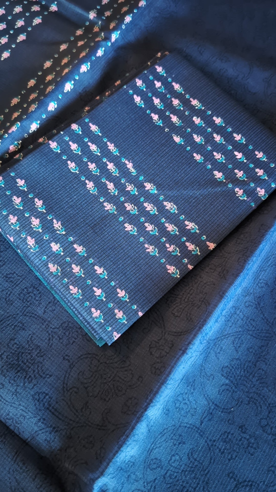 Munga kota printed saree