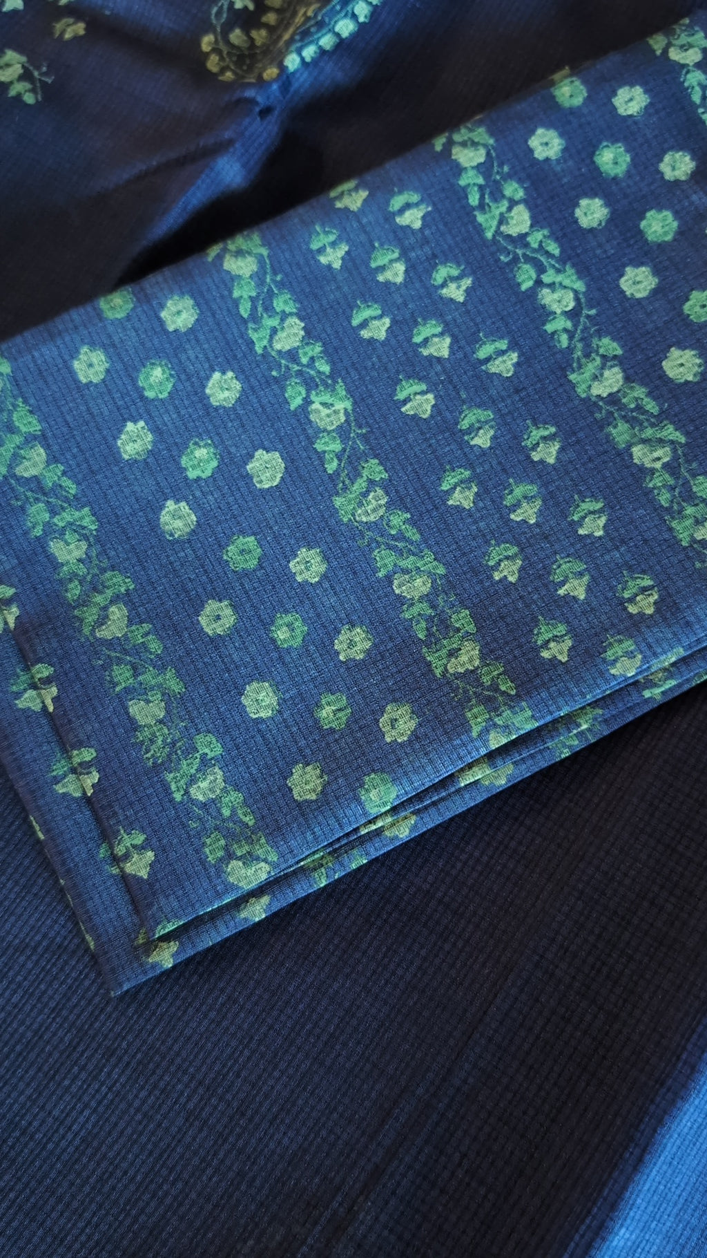 Munga kota printed saree