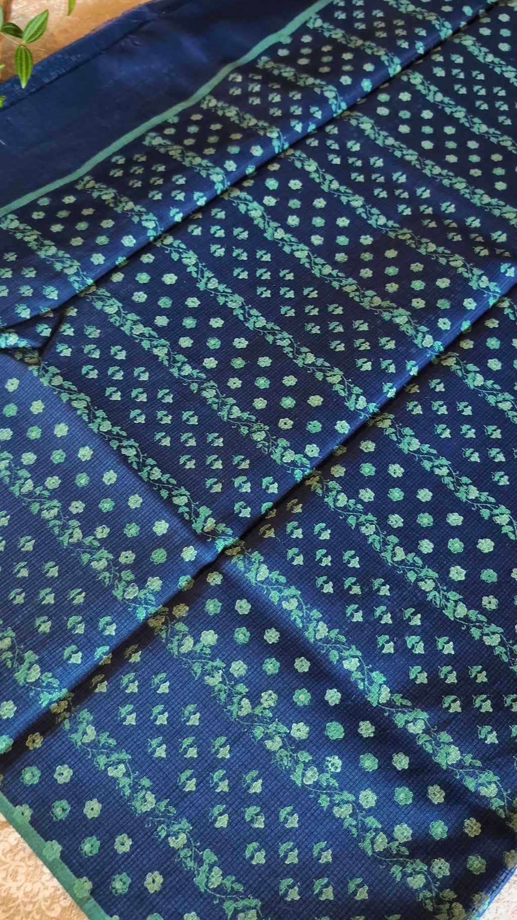 Munga kota printed saree