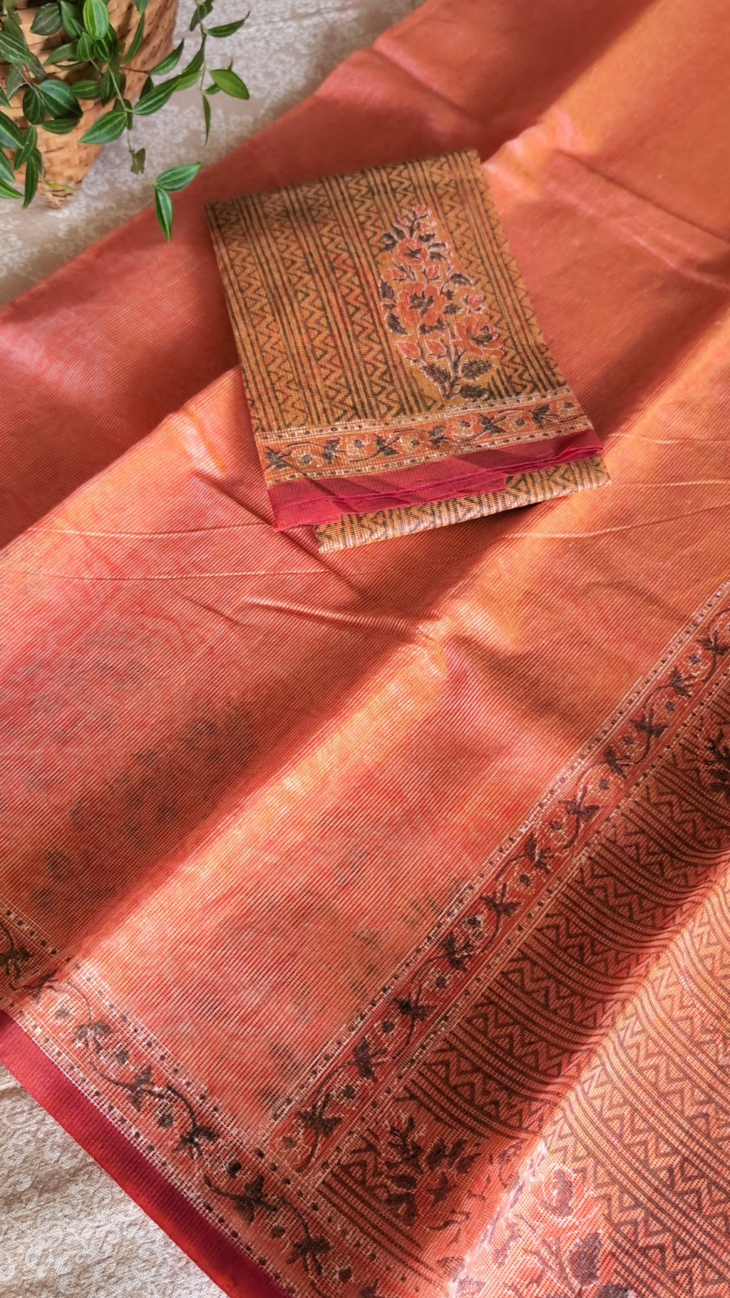 Net kota printed saree