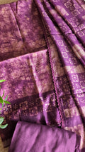 Slub linen batik style set