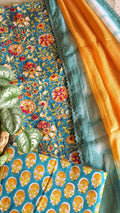 Printed cotton floral salwarset.