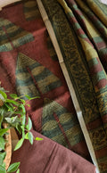 Linen Ajrakh set