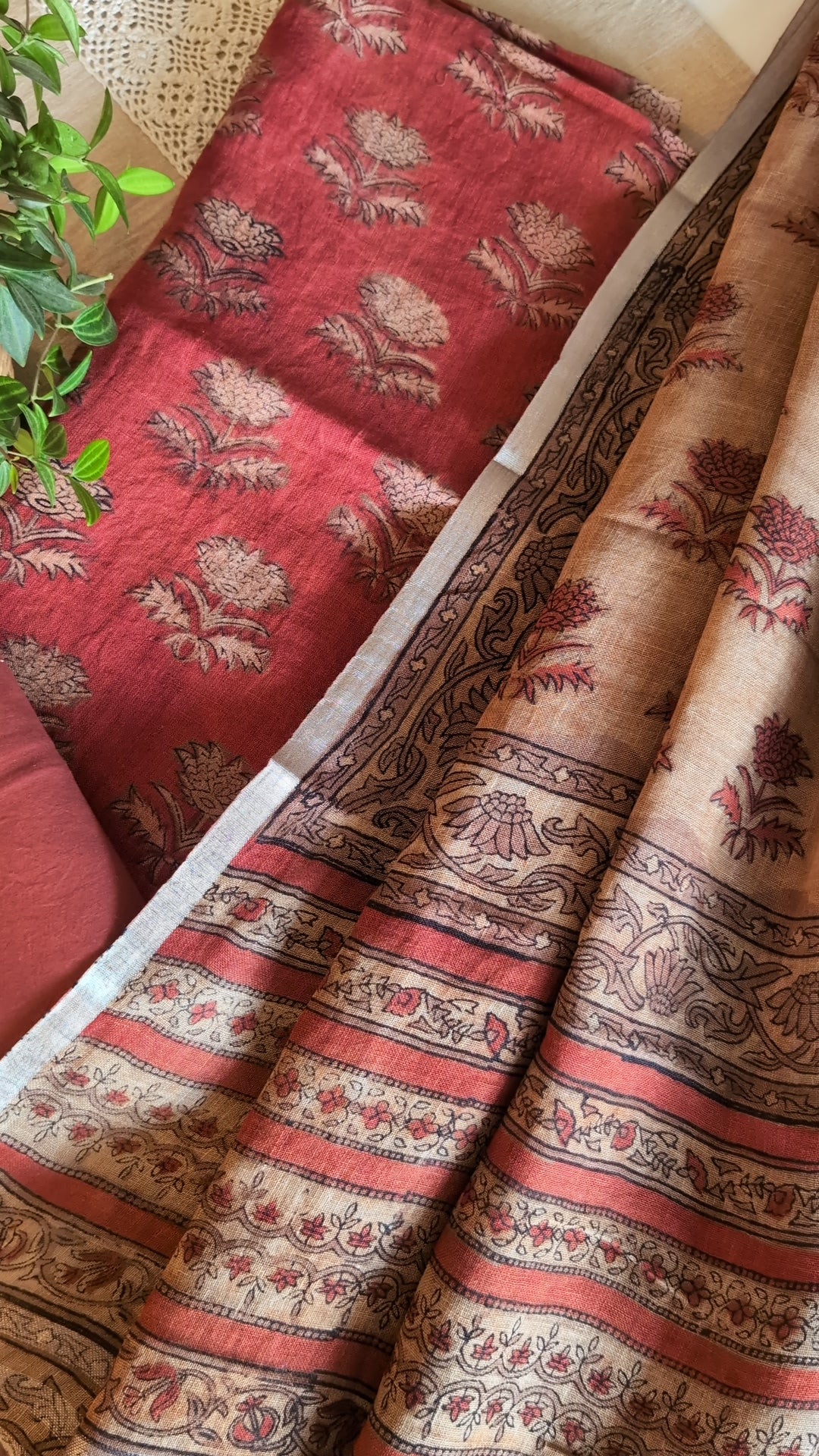 Linen handloom set