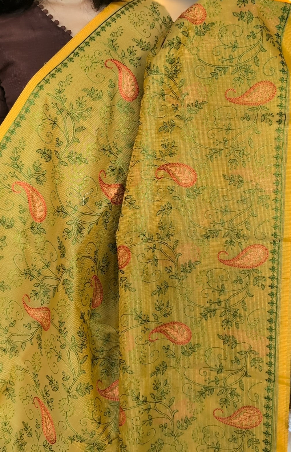 Munga kota yellow green work