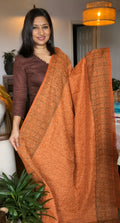 Orange Tepchi kota saree