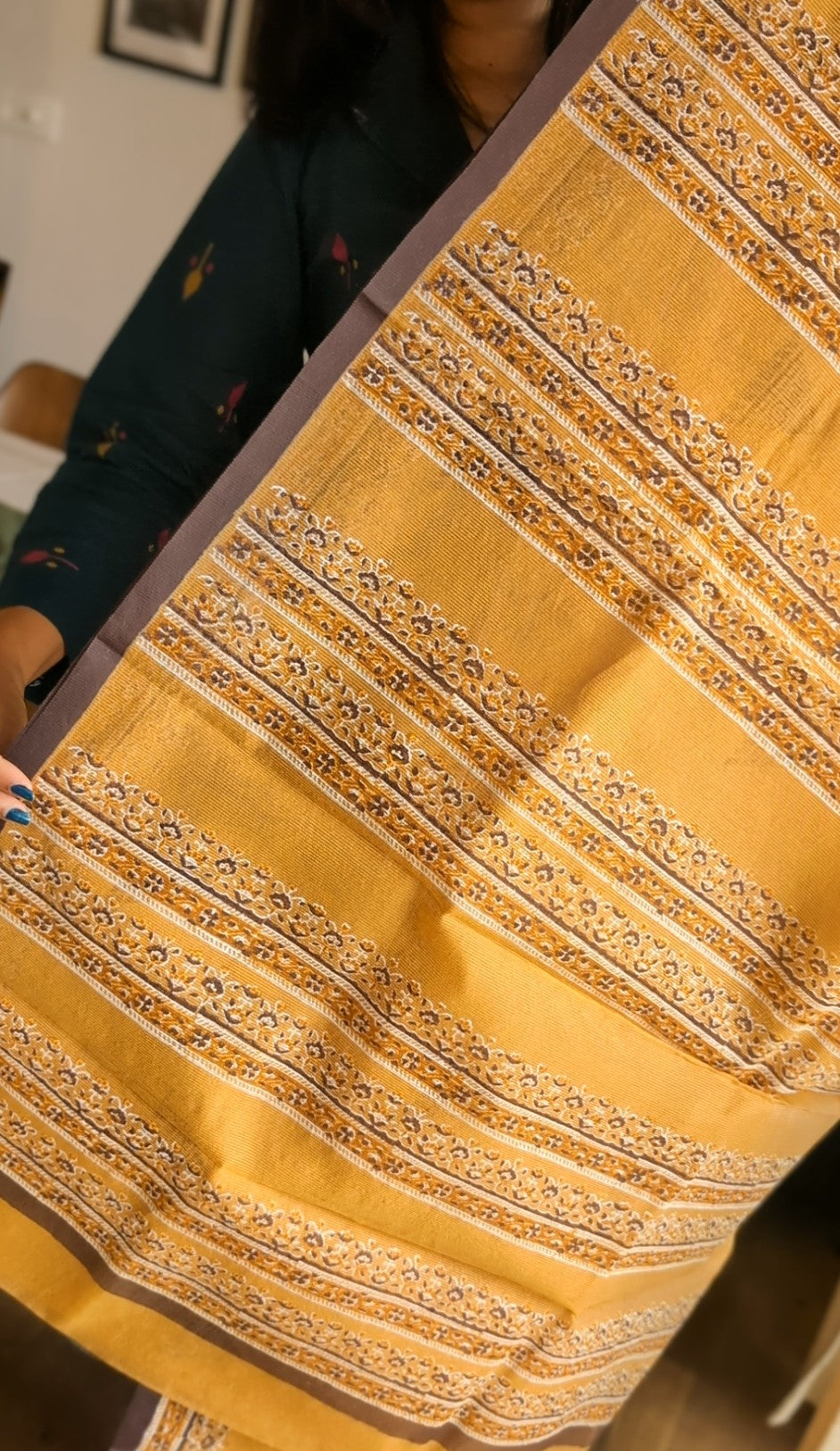 Net kota printed saree