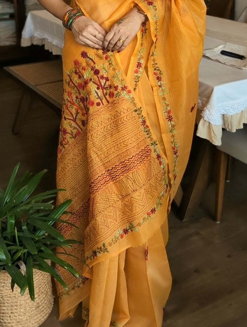 Handwork kota saree