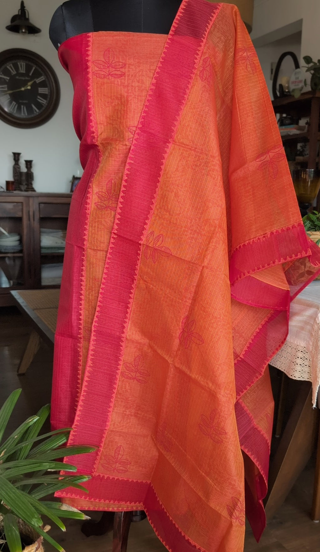 Munga kota Panel style printed set