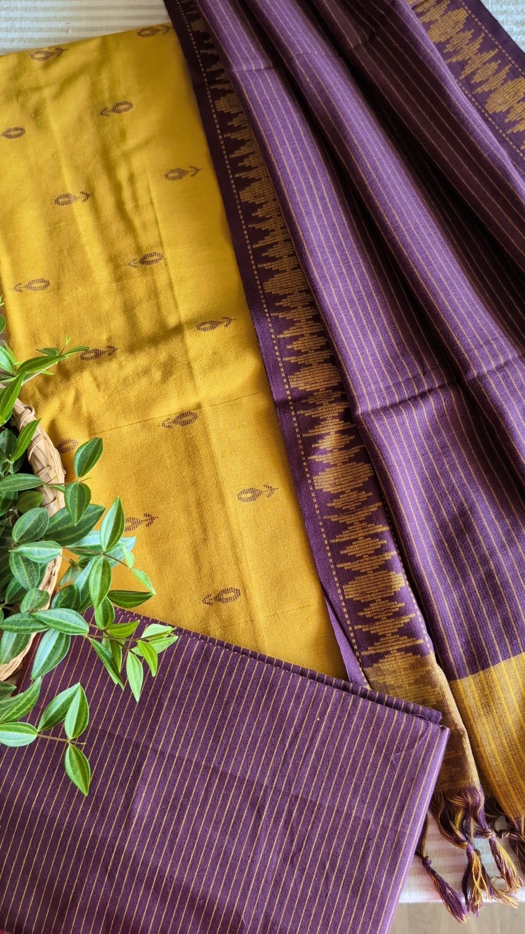 Woven handloom cotton set