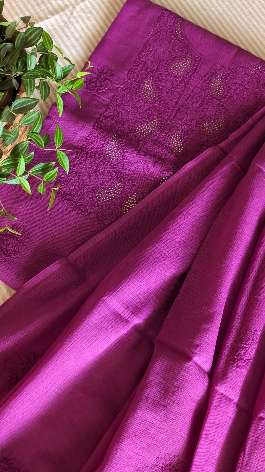 Chikkankari kota doria set