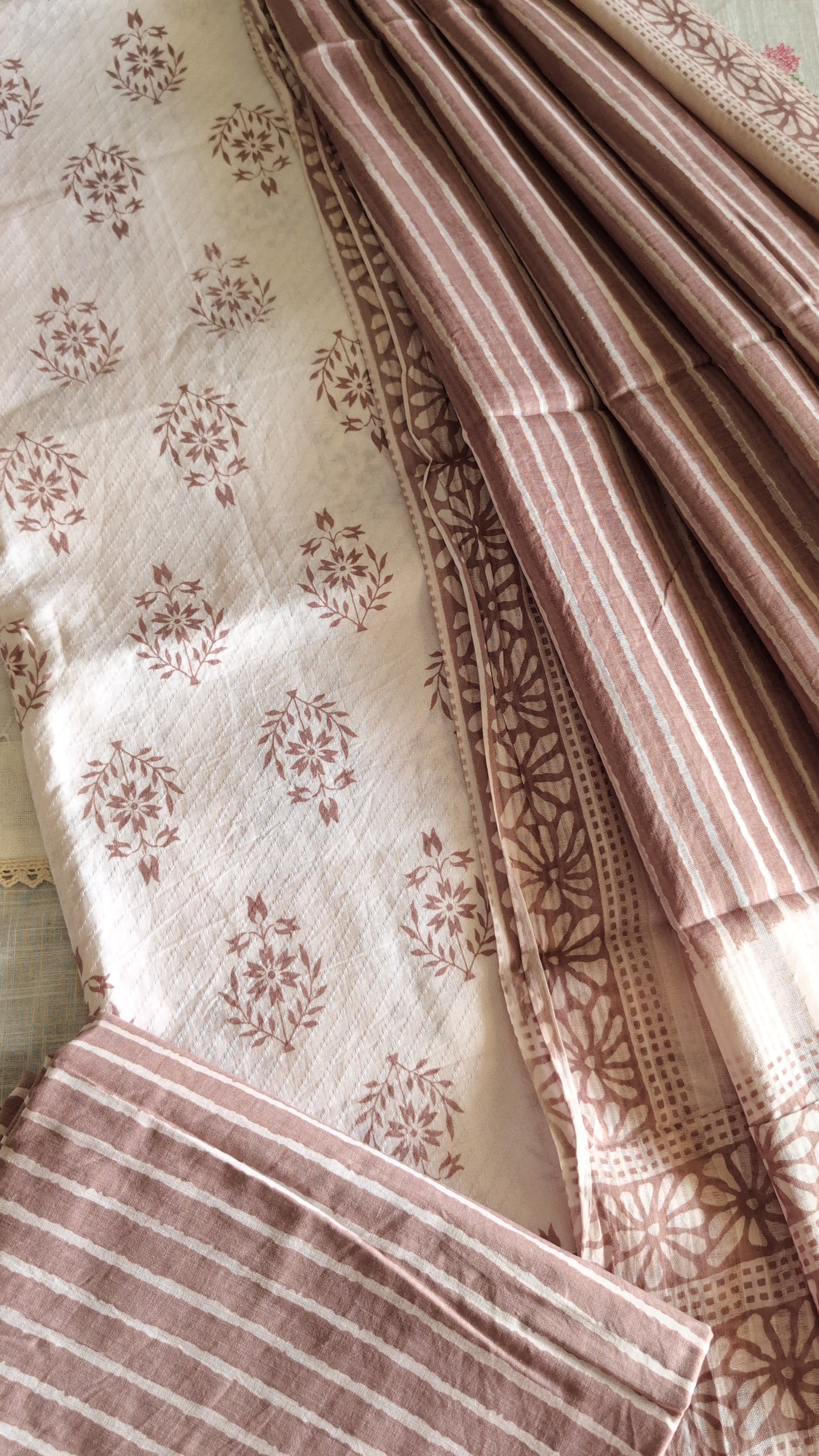 Printed cotton set