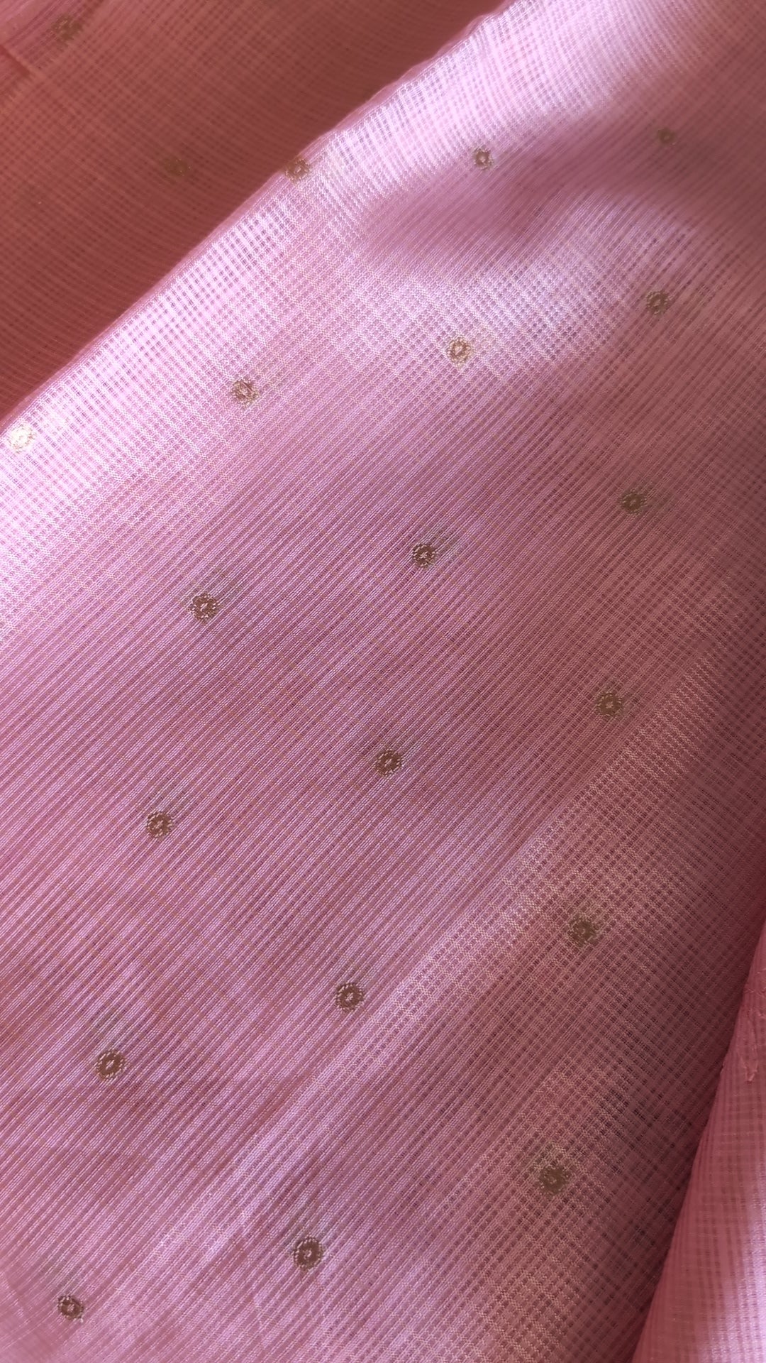 Kotasilk thread& cutwork saree
