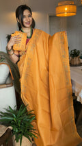Handworked kota saree