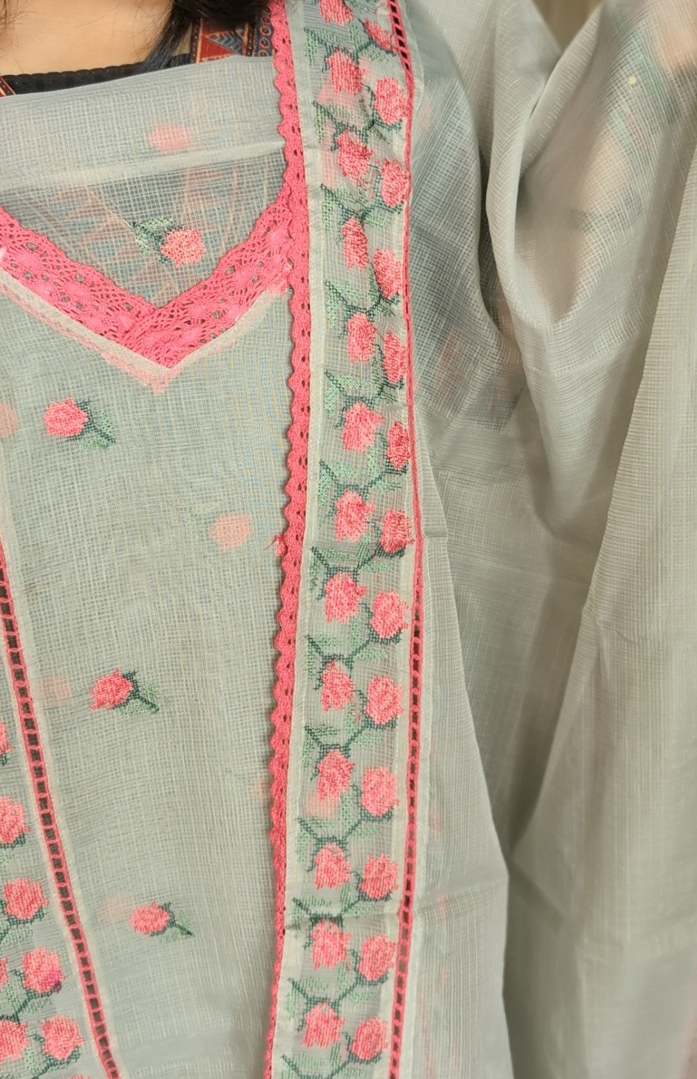Grey-pink munga kota set
