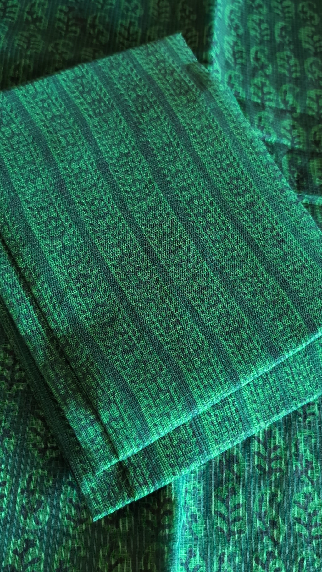 Munga kota printed saree