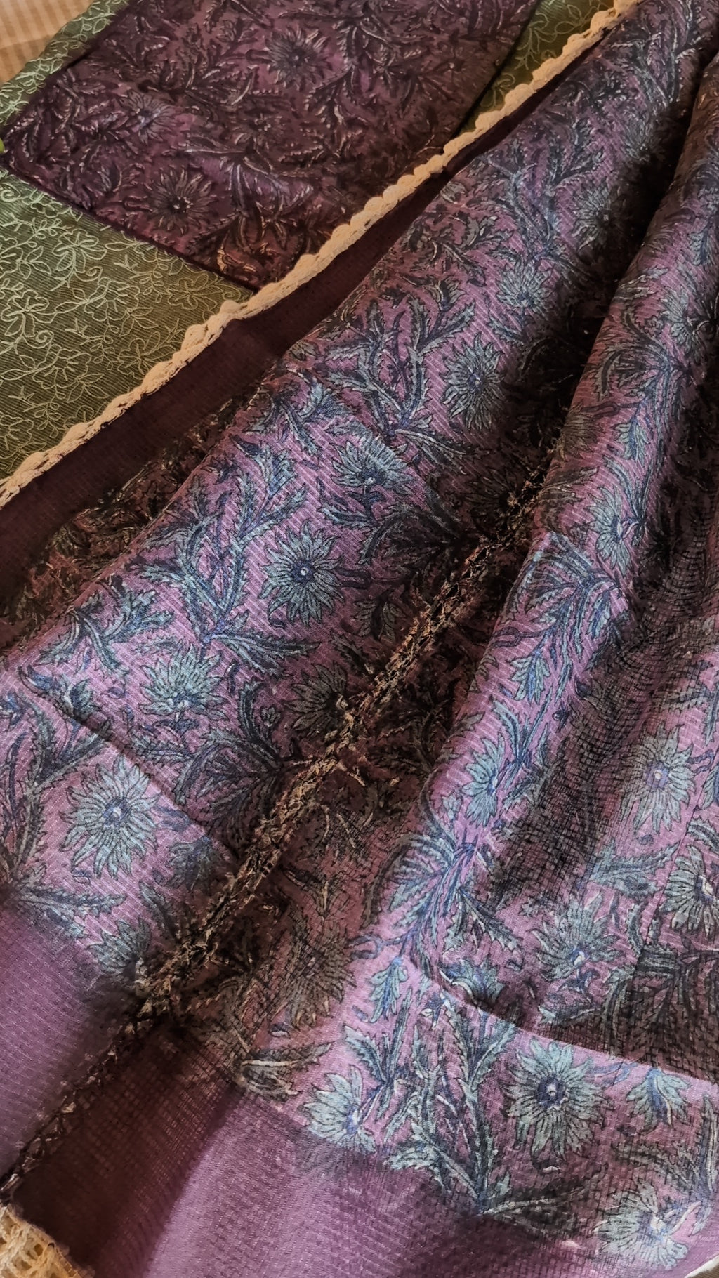 Tepchi kota yoke printed set