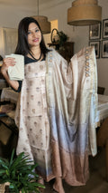 Semi tusser salwar set