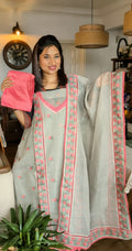 Grey-pink munga kota set