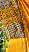 Cotton handwork yoke set