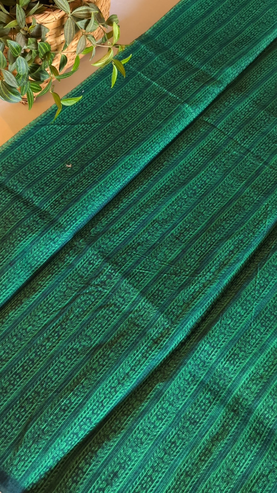 Munga kota printed saree