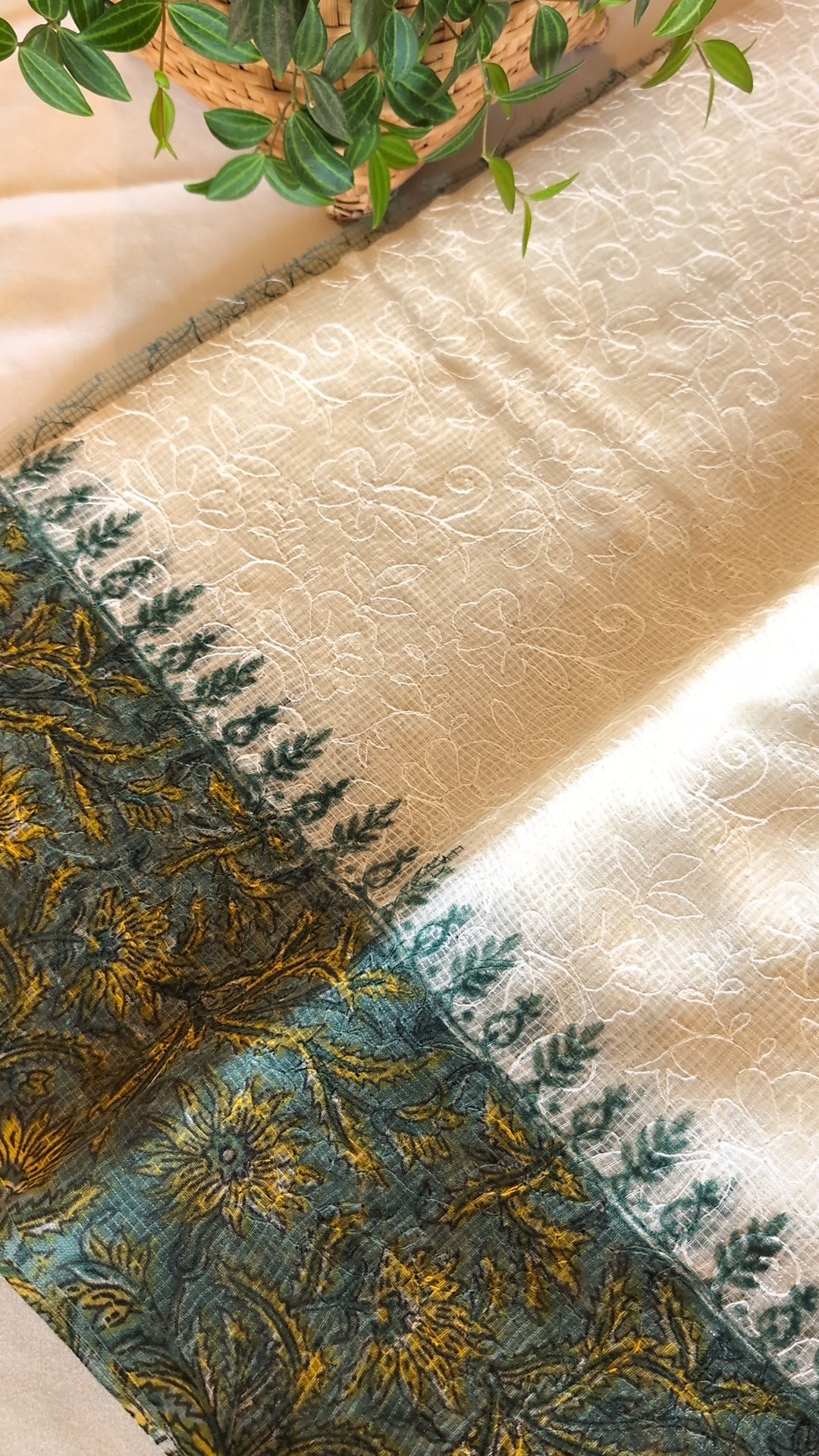 Tepchi work kota saree