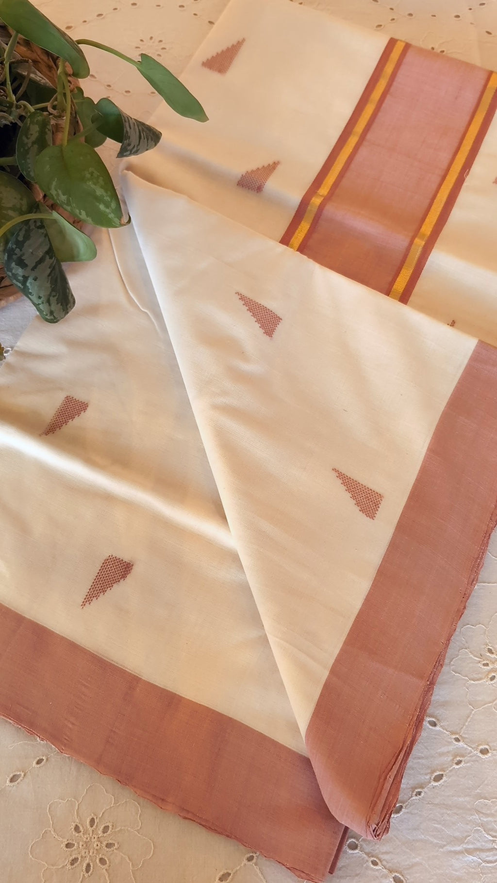 Handloom cotton saree