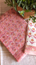 Printed Kota Doria saree