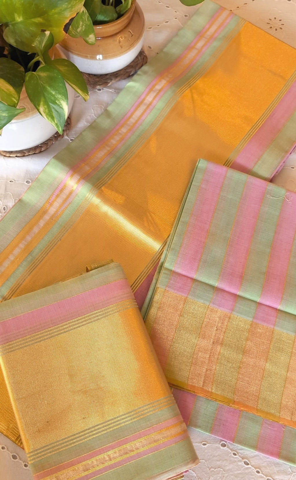 Pure handloom set mundu
