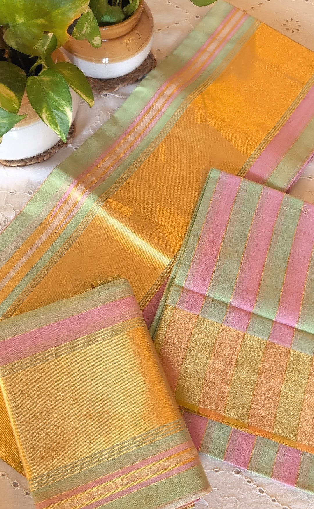 Pure handloom set mundu
