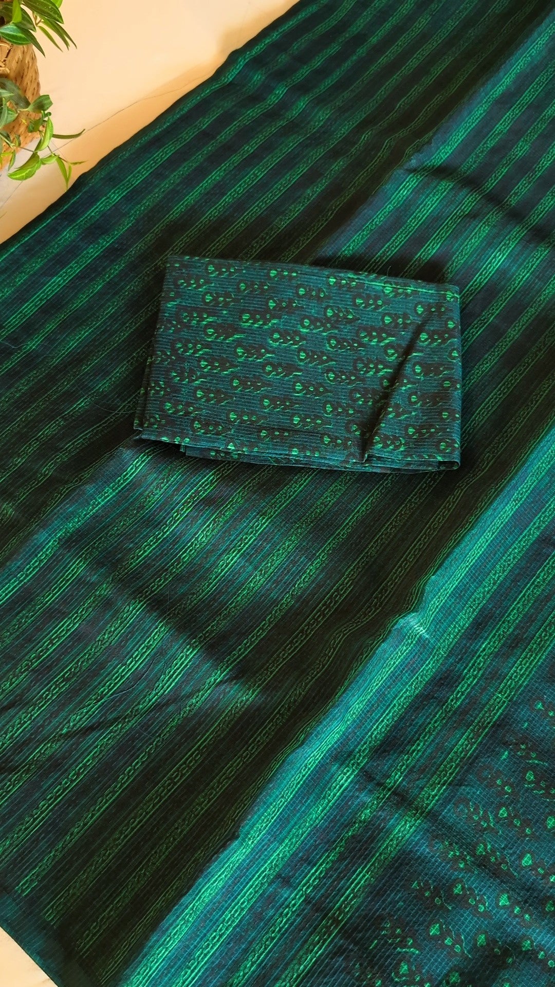 Munga kota printed saree