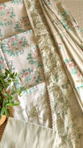 Cotton Linen floral set