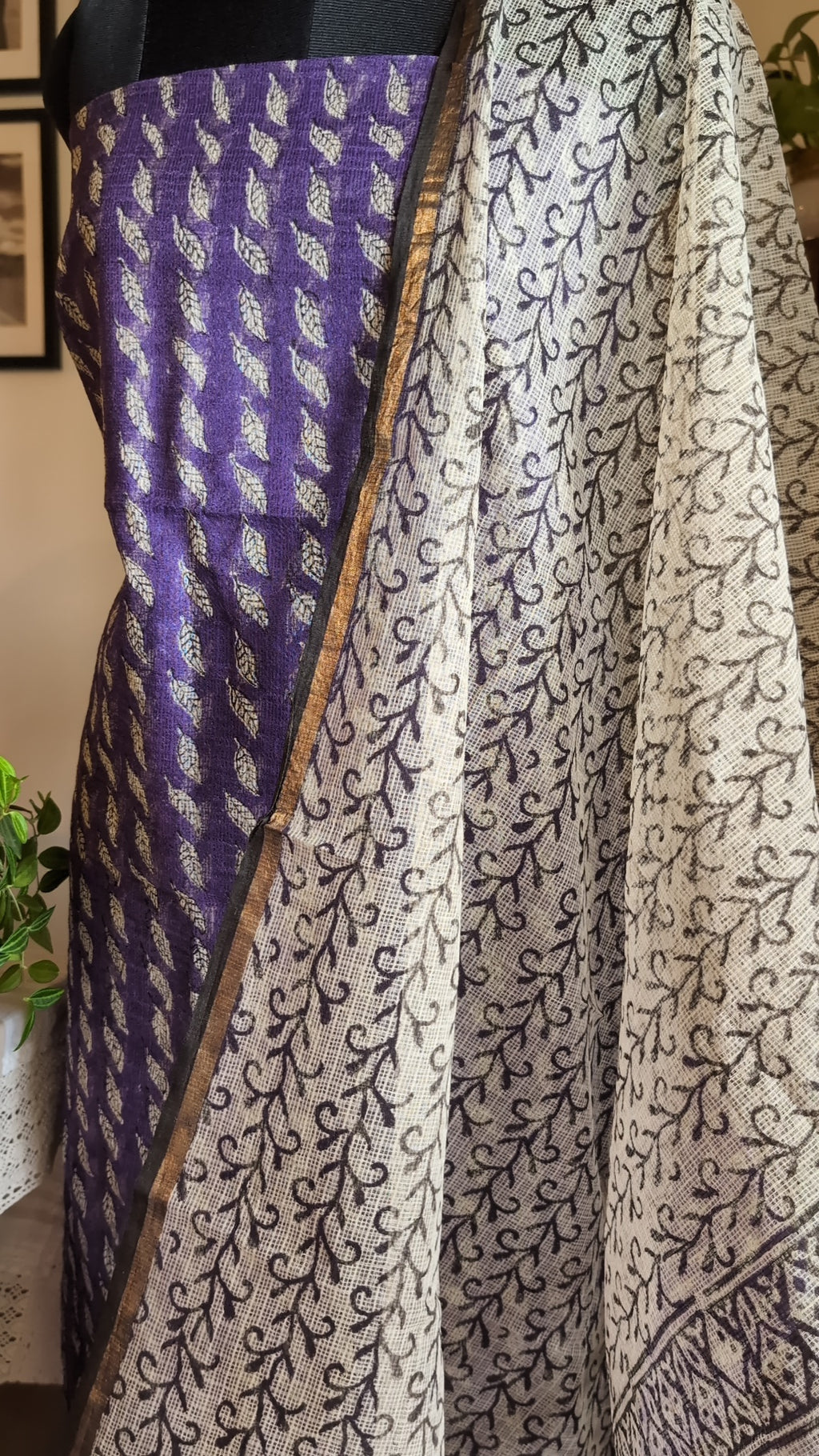 Printed Kota doria set