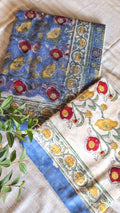 Printed Kota Doria saree