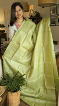 Tusser silk woven saree