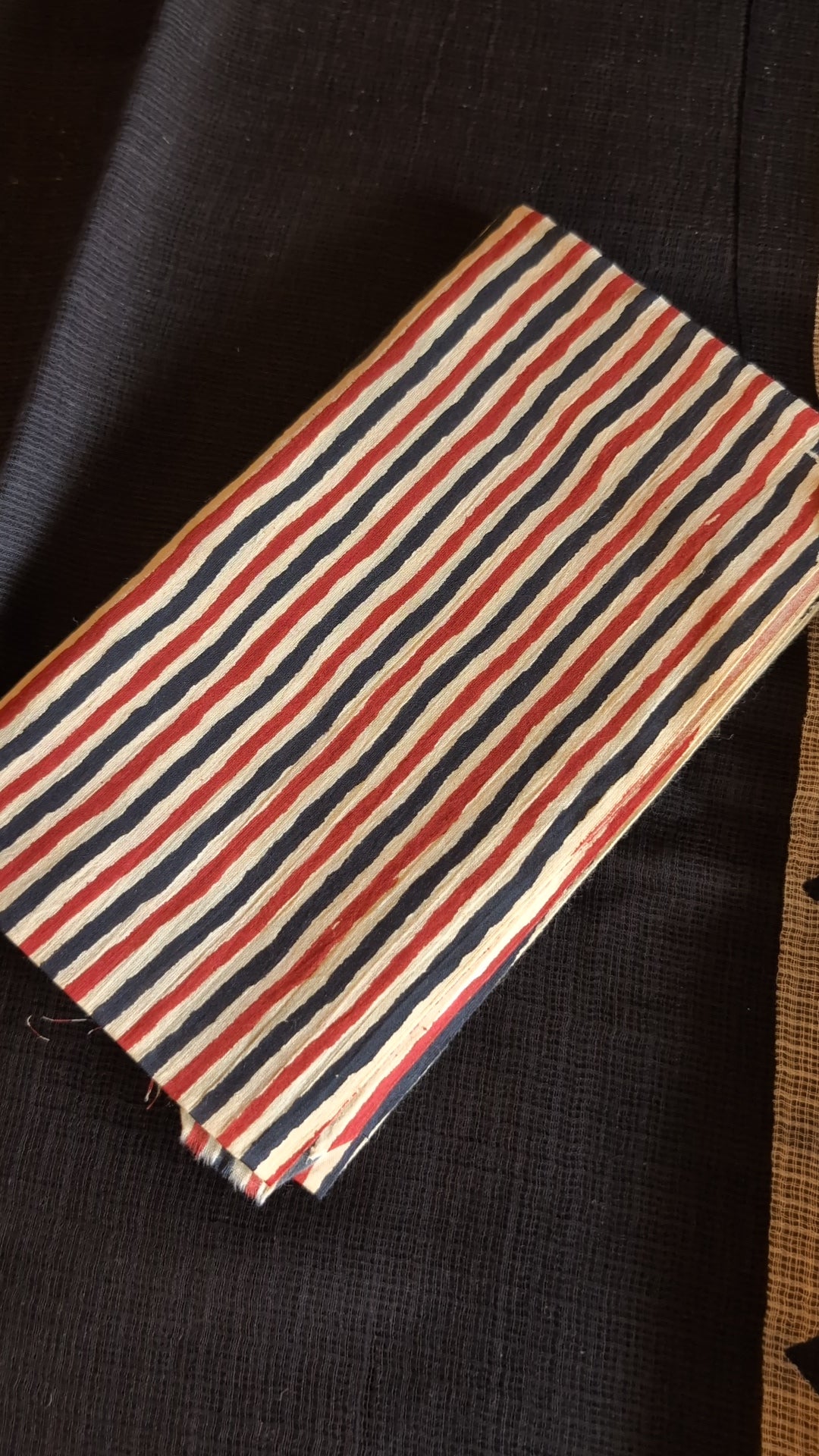Printed Kota Doria saree