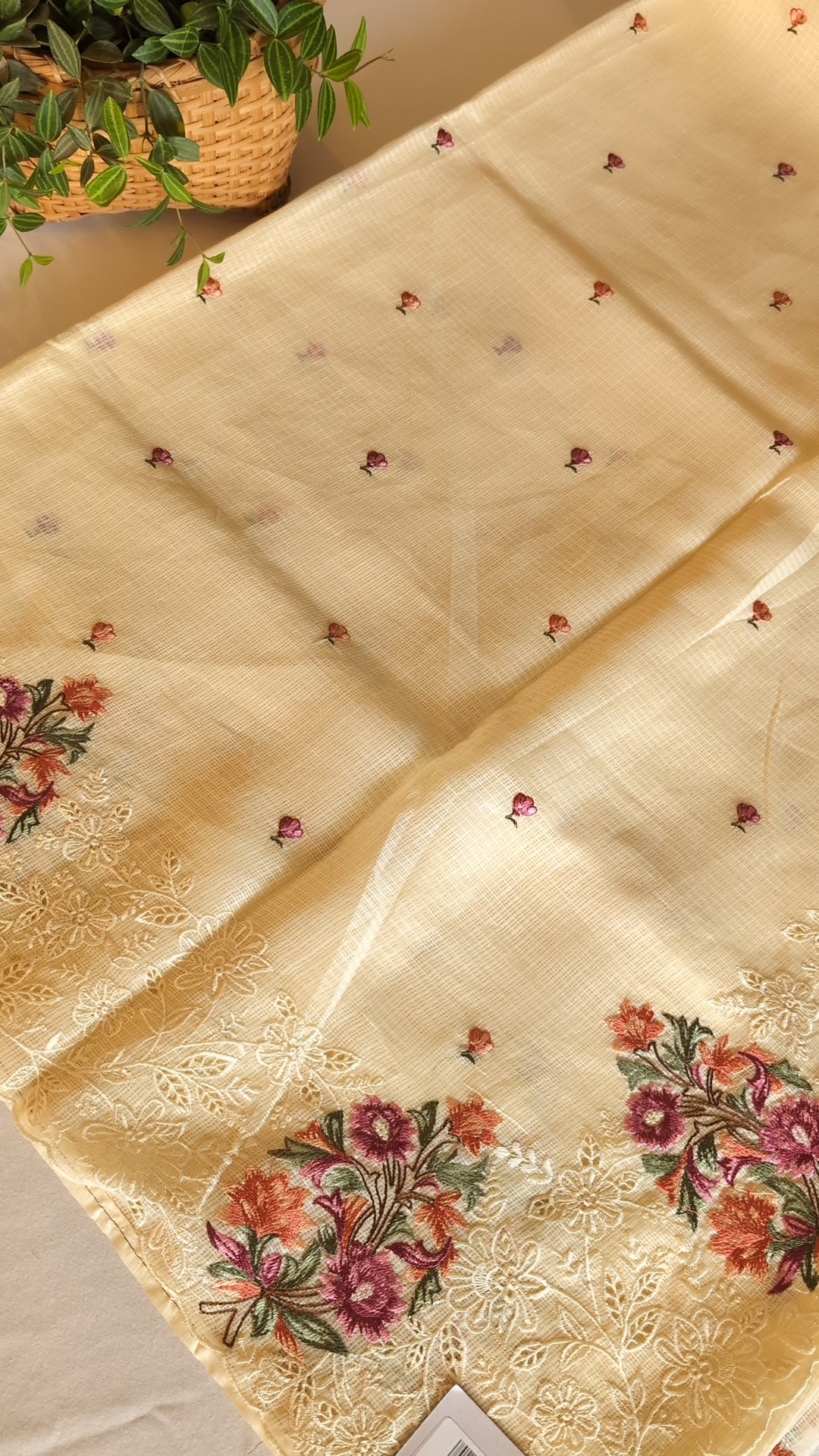 Kota thread work saree