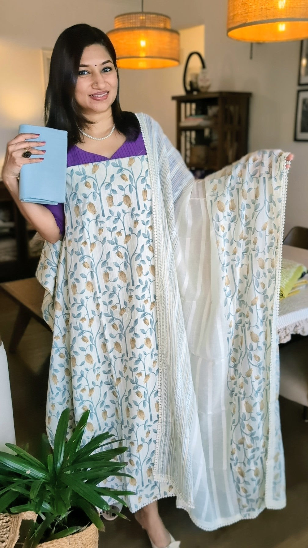 Printed cotton set