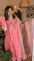 Cotton linen blend set
