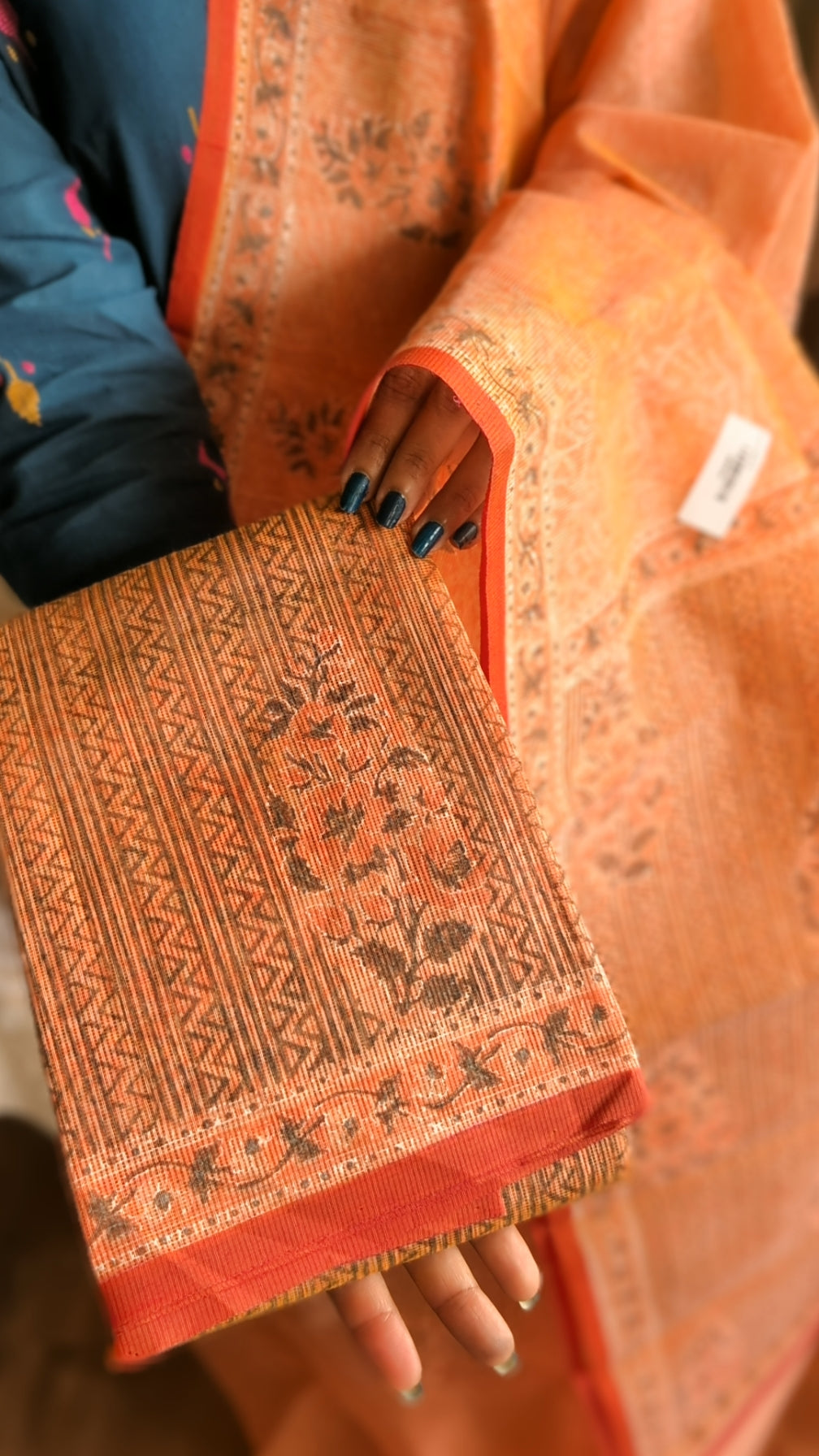 Net kota printed saree
