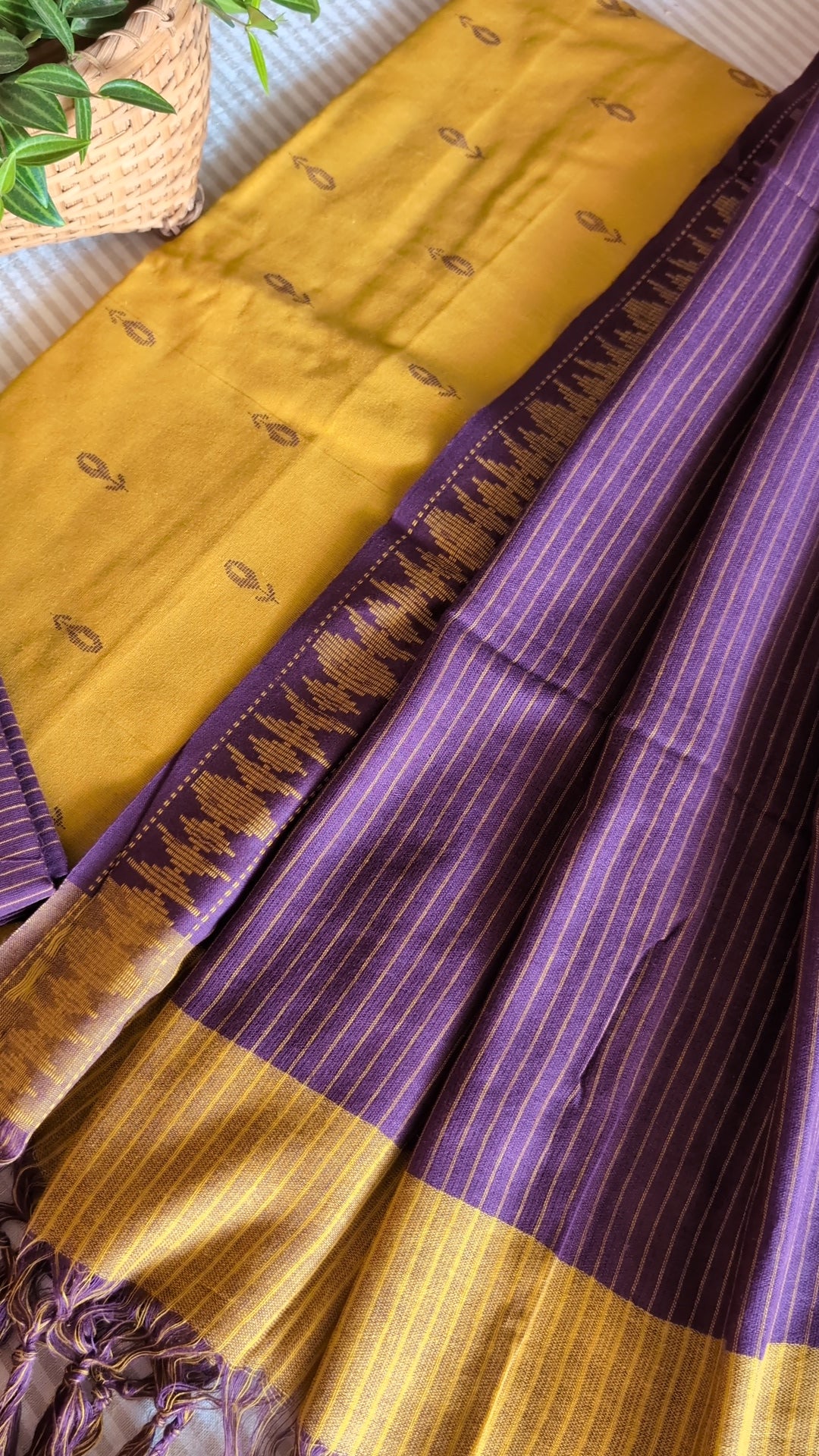 Woven handloom cotton set