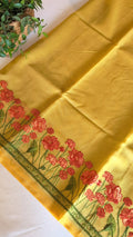 Munga kota thread work saree