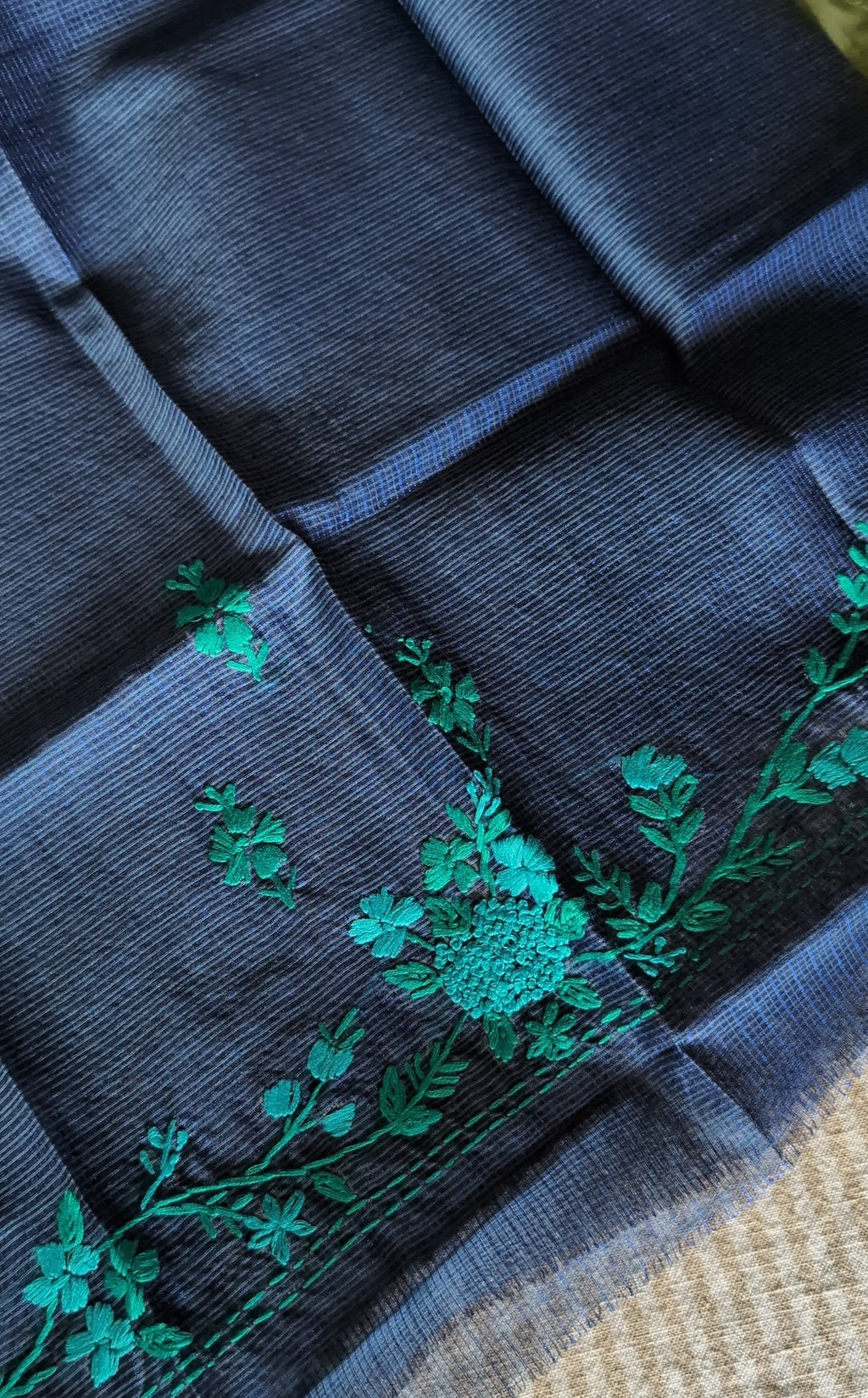 Handwork munga kota saree